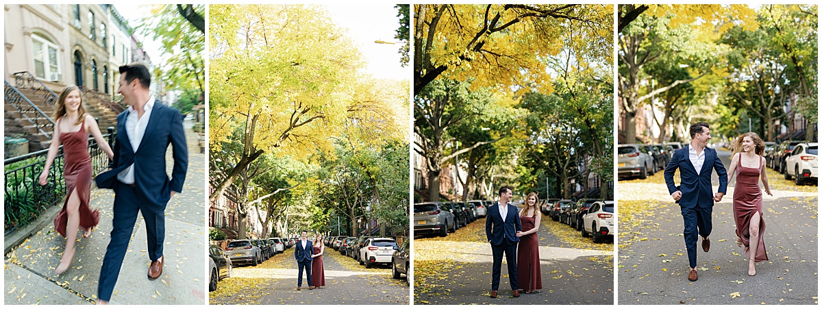 fall engagement photos