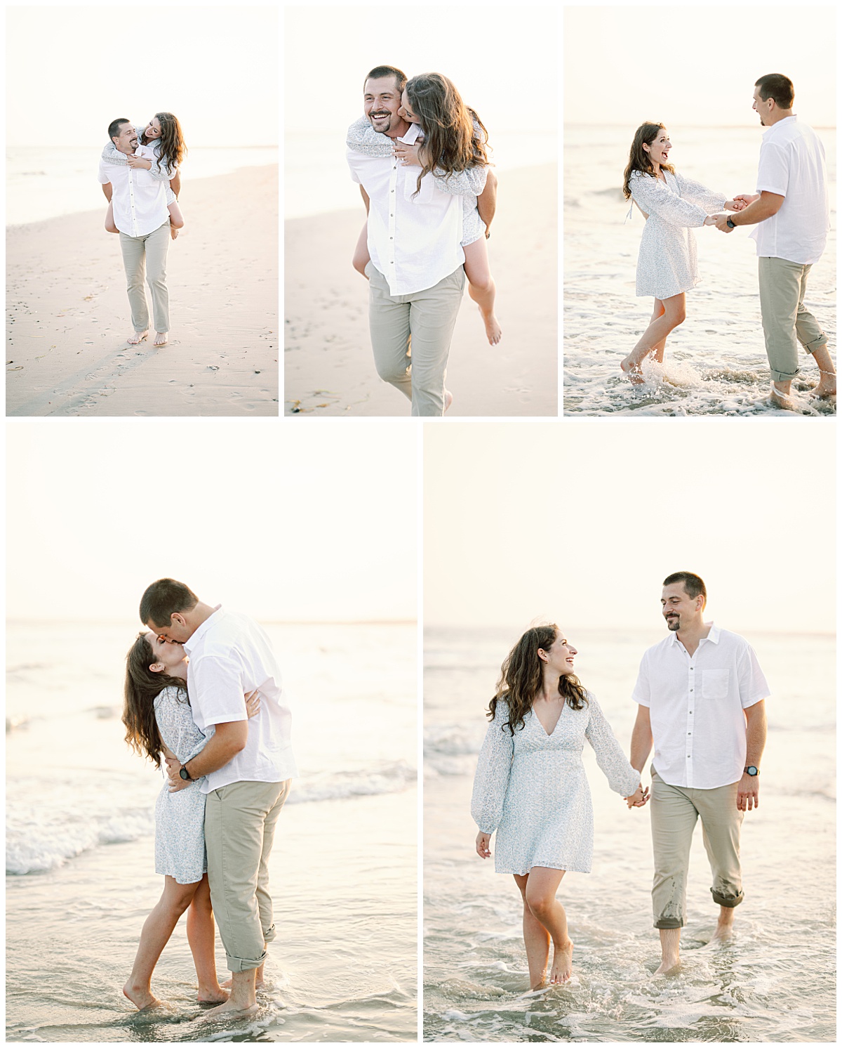 summer engagement photos